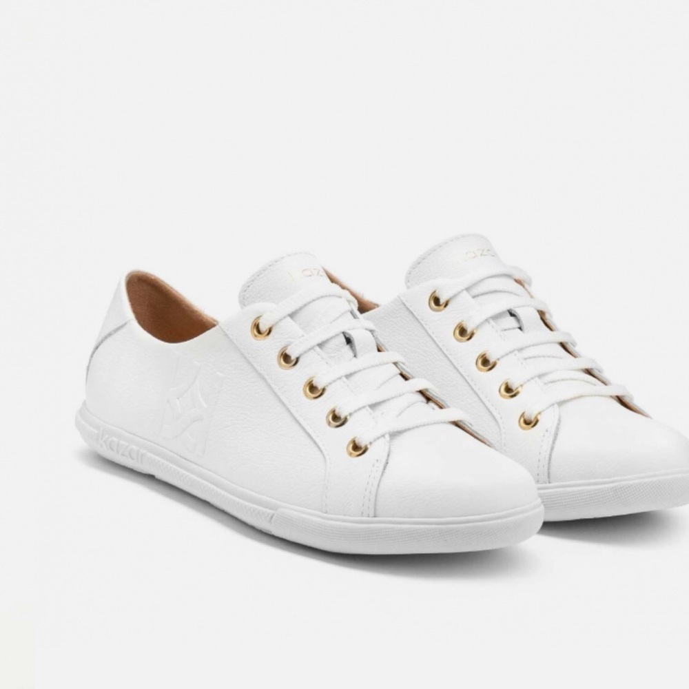Leather sneakers European brand new